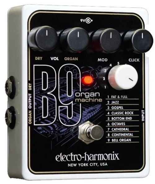 Electro Harmonix B9 Organ Machine Guitar Effects Pedal