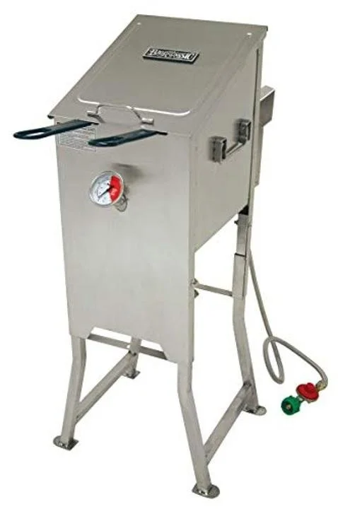 bayou-classic-4-Gallon Bayou Fryer Stainless Steel